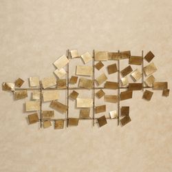 Connections Abstract Wall Art Gold