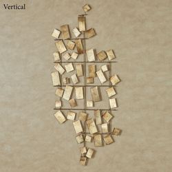 Connections Abstract Wall Art Gold