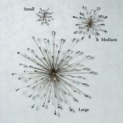 Jelena Starburst Wall Art Silver