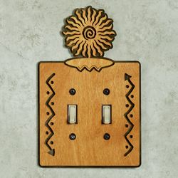 Sun Double Switch Golden Birch