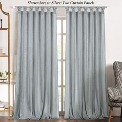 Leopold Semi Sheer Tab Top Curtain Panel