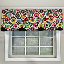 Allaire Flora Petticoat Valance 51 x 16