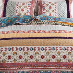 Thalia Bedspread Set Multi Bright