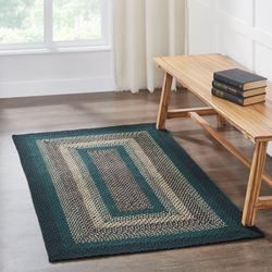 Pine Grove Rectangle Rug Green 3 x 5