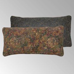 Forest Star Reversible Quilted Rectangle Pillow Multi Warm