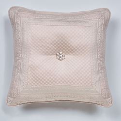 Marquessa Tufted Pillow Blush 18 Square