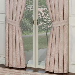 Marquessa Wide Tailored Curtain Pair Blush