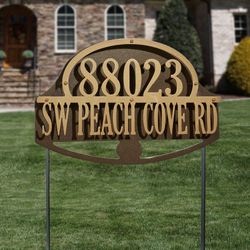 Sullivan Yard Address Stake