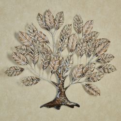 Natures Solitude Tree Wall Art Burnished Gold