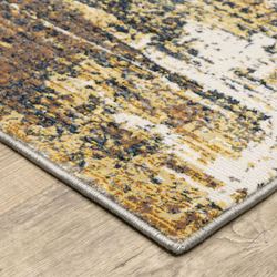Haider Rectangle Rug Rust