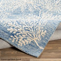 Starlit Rectangle Rug Blue