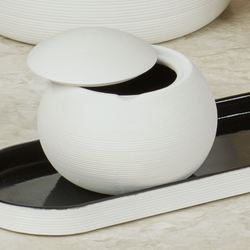 Fillmore Covered Jar Ivory