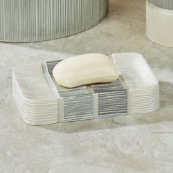 Modern Line Soap Dish Gray