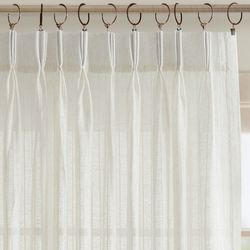 Colyton Semi Sheer Pinch Pleat Patio Panel 96 x 84