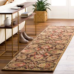 Alma Caesar Rug Runner Brown