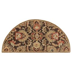 Alma Caesar Slice Rug Brown 48 x 24