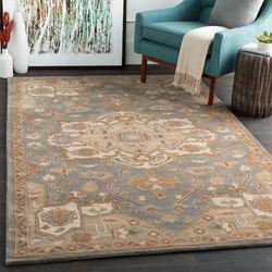 Madeleine Caesar Rectangle Rug Gray
