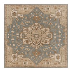 Madeleine Caesar Square Rug Gray