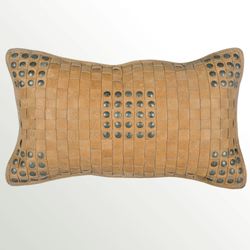 Estes Leather Rectangle Pillow