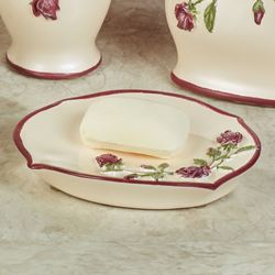 Claret Rose Soap Dish