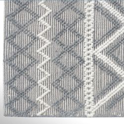 Wells Rectangle Rug Gray