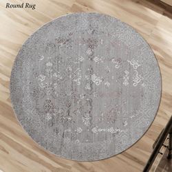 Helen Rectangle Rug Plum