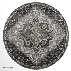 Hannah Rectangle Rug Gray