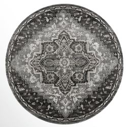 Hannah Round Rug Gray 710 Round