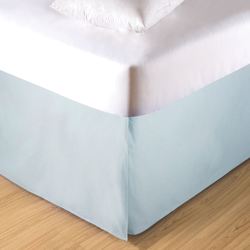 Shorecrest Kick Pleat Bedskirt Sea Glass