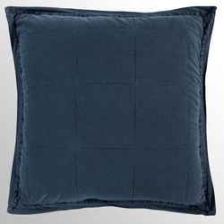 Stonewashed Cotton Flanged European Sham Denim