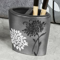Erica Brush Holder Gray