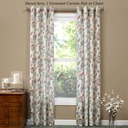 Roanne Wide Grommet Curtain Pair
