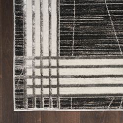 Axxton Rug Runner Charcoal 23 x 76