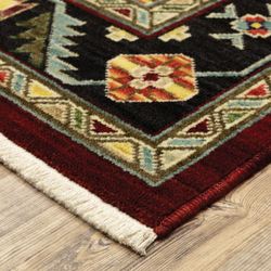 Jude Rectangle Rug Red