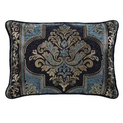 Hillcrest Rectangle Pillow Indigo