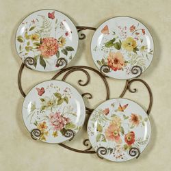 Natures Song Dinner Plates Multi Earth Set of Four