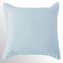 Peony Flanged European Sham Light Blue