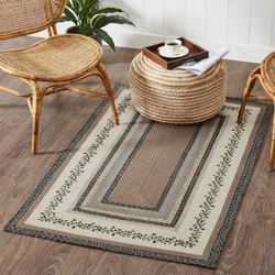 Vining Florals Rectangle Rug Multi Warm 3 x 5