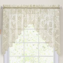 Brierley Lace Swag Valance Pair 72 x 32
