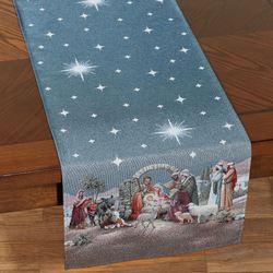 Midnight Clear Table Runner Multi Jewel 15 x 70