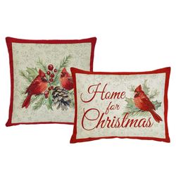 Winterhaven Decorative Pillow Set of Two Platinum