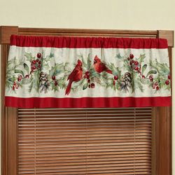 Winterhaven Tailored Valance Platinum 72 x 18