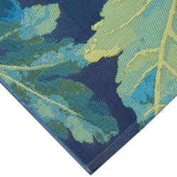 Marina Mum Rectangle Rug Blue