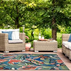 Capri On Holiday Rectangle Rug