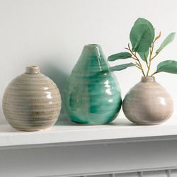Palmyra Accent Vases Multi Cool Set of Three