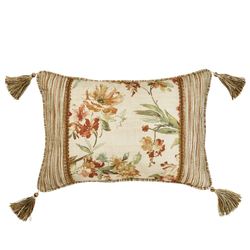 Nature Song Tasseled Rectangle Pillow Multi Warm