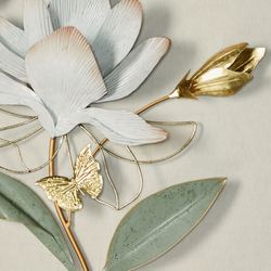 Magnolia Grace Wall Art Antique White