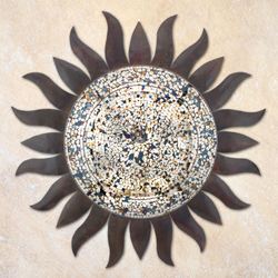 Eliana Sun Wall Sculpture Multi Earth