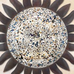 Eliana Sun Wall Sculpture Multi Earth