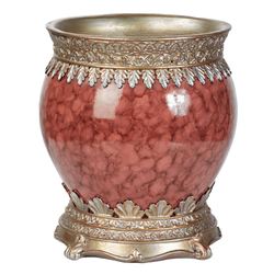 Cambria Wastebasket Cinnabar